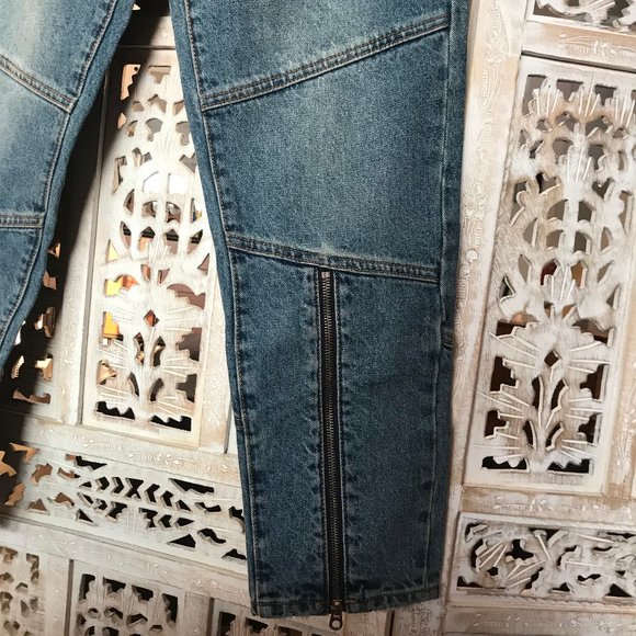 NWT Juicy Couture High Rise Girlfriend Zip Jeans 27 - Picture 9 of 12